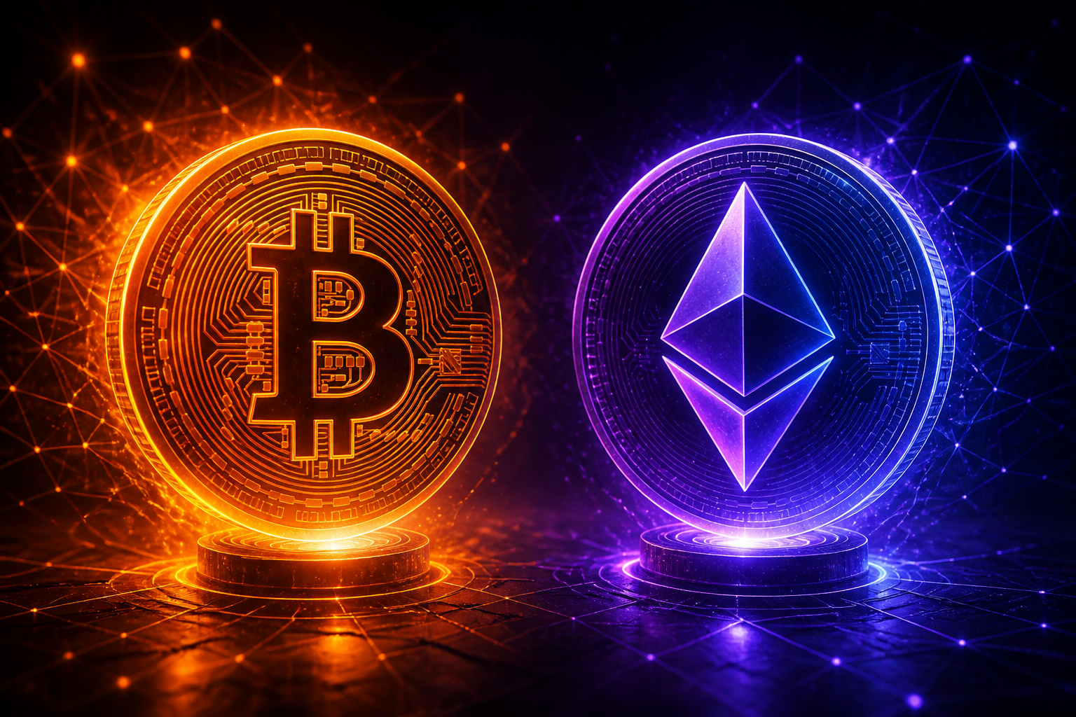 Ilustrasi Beda Bitcoin dan Ethereum: pahami positioning sebelum riset